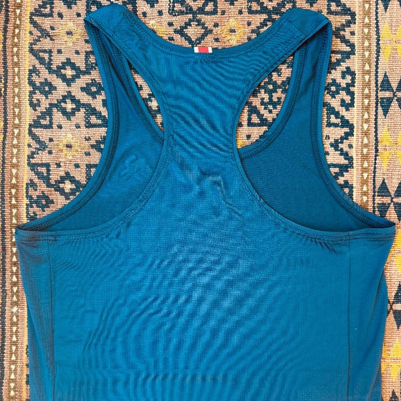 Tracksmith Women's Twilight Crop Tank Navy - New- Size XS - Picture 3 of 6